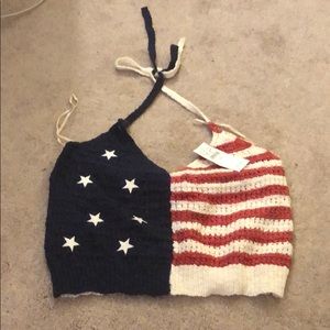 American Eagle AE Knit Halter - S - NWT